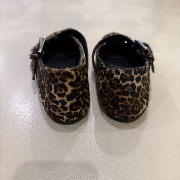 Massimo Dutti Leopard Vintage Ballet Flat Mary Jane - Picture 5 of 8